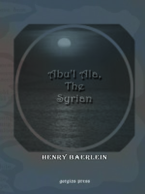 cover image of Abu'l Ala, the Syrian